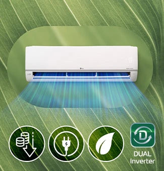 LG 2,0 CV CLIMATISEUR SPLIT À DOUBLE INVERSEUR AVEC FONCTION ANTI-MOUSTIQUE S4-Q18KL28E LG 2,0 CV CLIMATISEUR SPLIT À DOUBLE INVERSEUR AVEC FONCTION ANTI-MOUSTIQUE S4-Q18KL28E